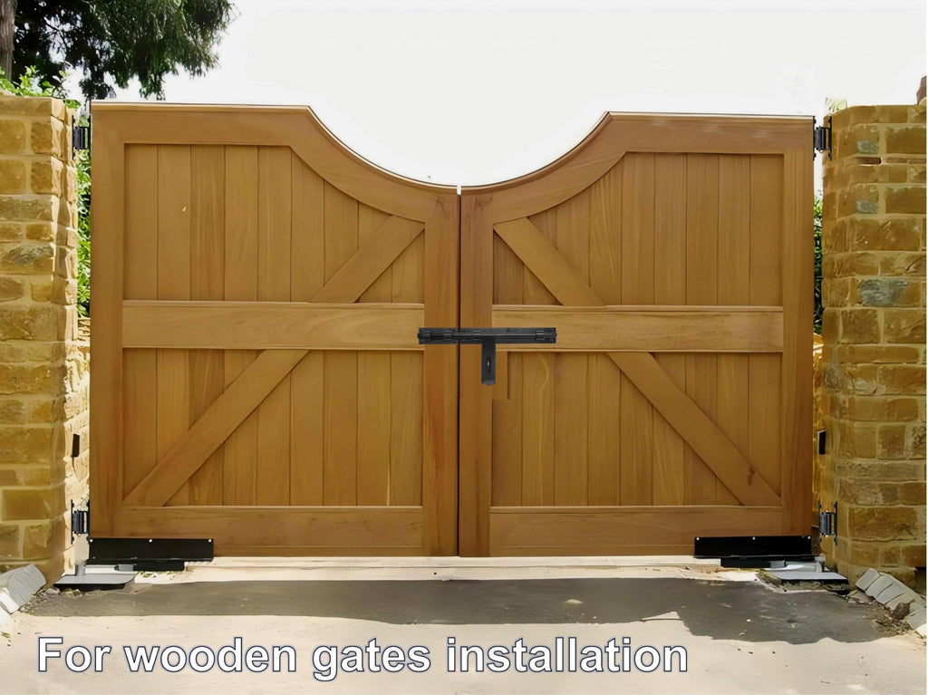 Heavy Duty Gate Hinges, 7in, 1100lbs Capacity, Thick Solid Steel