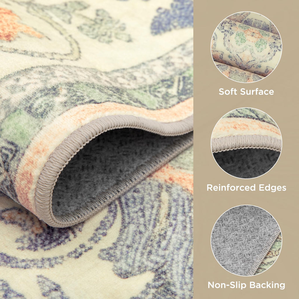 Vintage Washable Area Rugs Rug