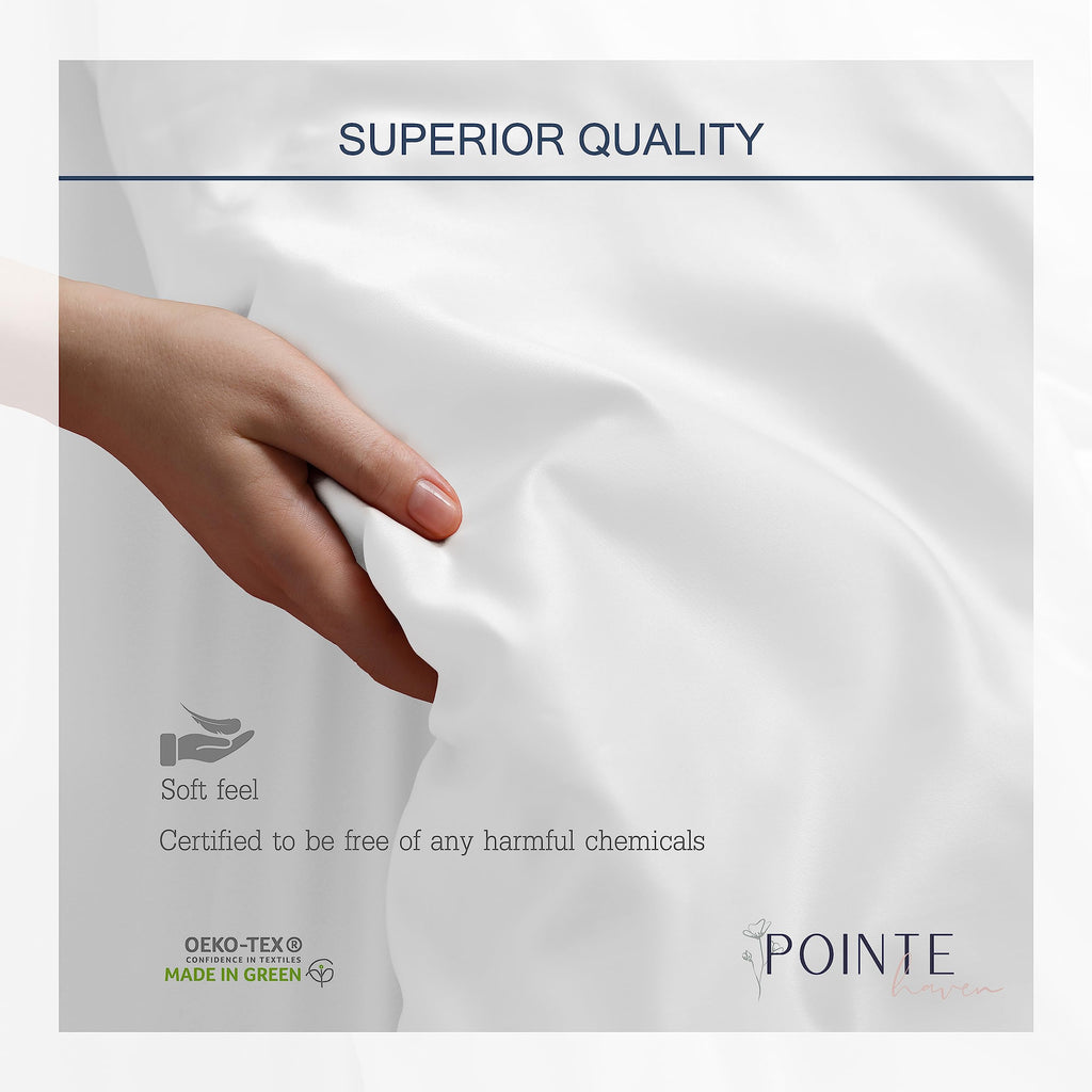 100% Cotton Percale Sheets - Printed Bed Sheet & Pillowcase Sets - Soft Cotton Bed Sheets Set - Fits Mattress 18