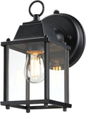 Dusk to Dawn Outdoor Wall Lantern, Wall Sconce Waterproof Porch Lighting Fixture, E26 Base