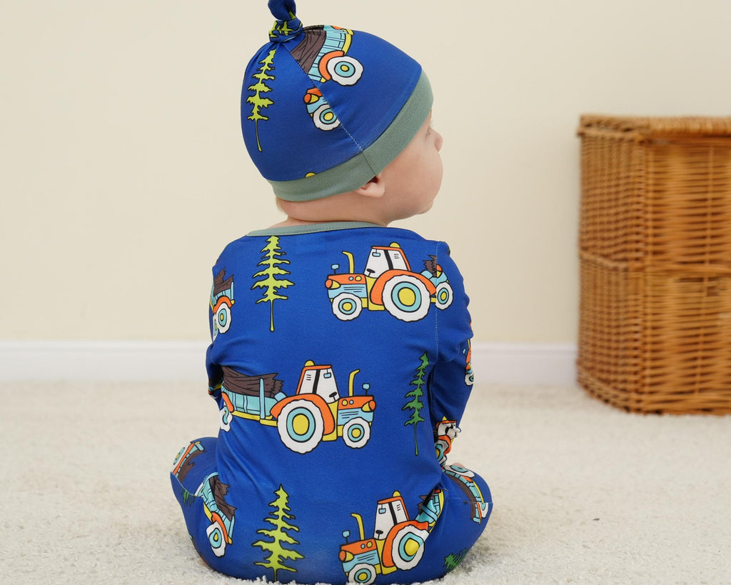 Infant Baby Boy Clothes Newborn Essentials Fall Winter Spring Coming Home Outfit Shower Gifts 2 Way Zipper Romper