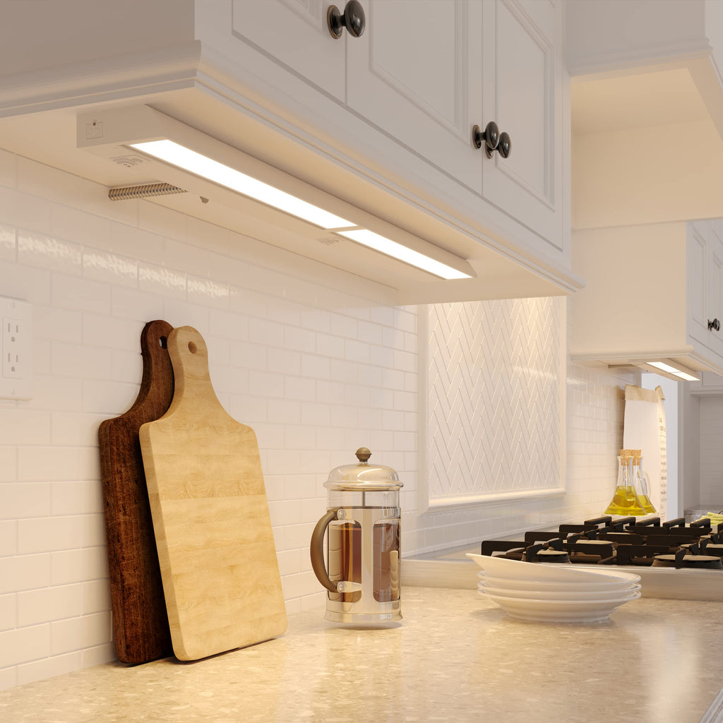 Swivel LED Under Cabinet Light, 3-CCT Selectable, White