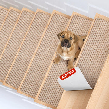 Carpet for Wooden Steps, 15 Pack, 8" x 30", Cornstalk
