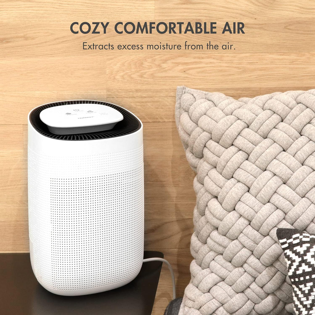 Sorbi 1000ml Air Dehumidifier w/Purifying Function, True HEPA Filter, Auto Shutoff, Touch Control Adjustable Air Speed