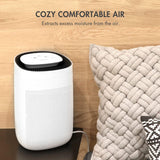 Sorbi 1000ml Air Dehumidifier w/Purifying Function, True HEPA Filter, Auto Shutoff, Touch Control Adjustable Air Speed