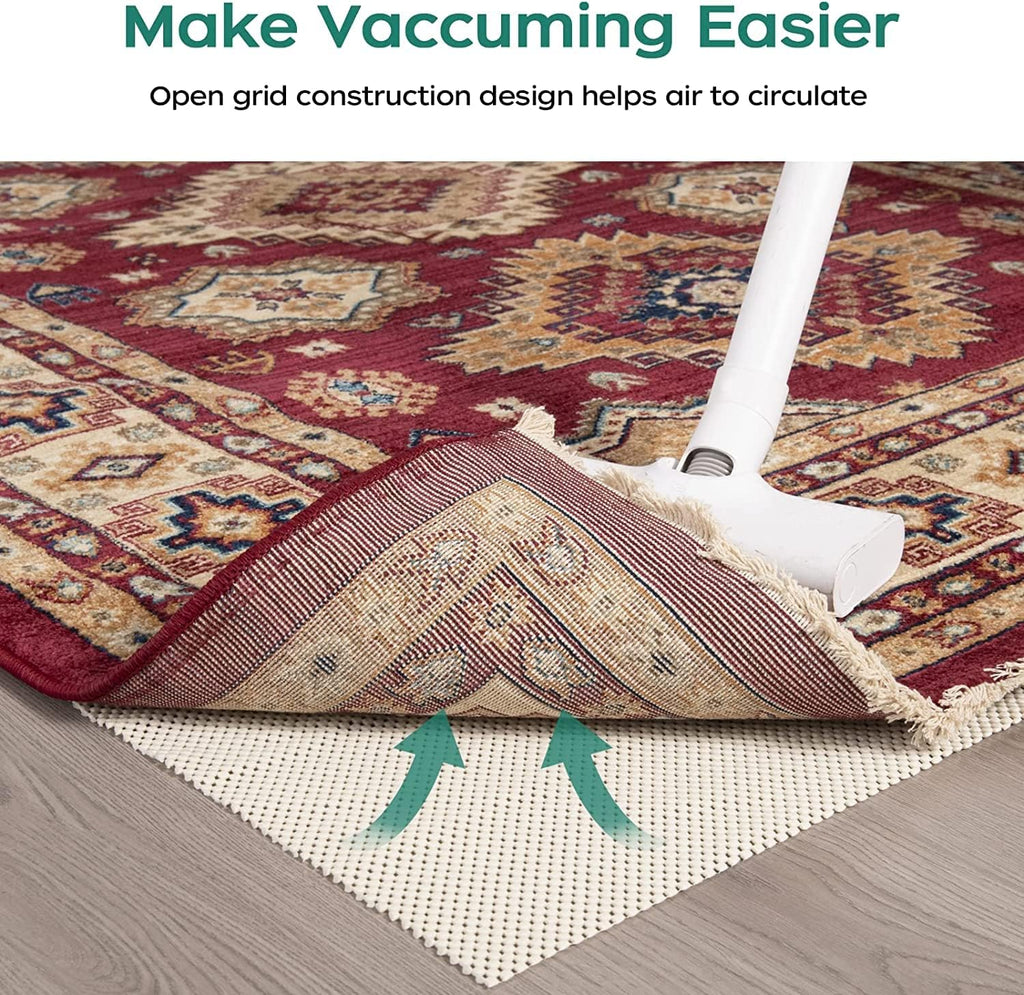 BAGAIL Non-Slip Rug Pad Gripper 2x6 ft for Area Rugs and Hardwood Floors - Set of 6