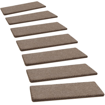 Ultra Plush Carpet 8 x 30 Inch Brown 14 Pcs