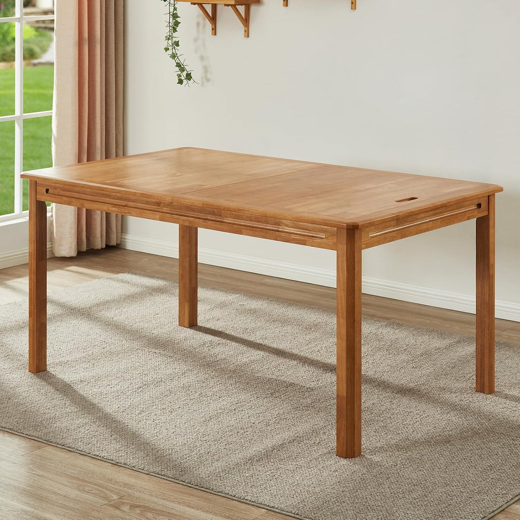 Board Game Table with Removable Table Top, Seats 4 to 6 Players with 57in 33in Play Area, Includes Play Mat
