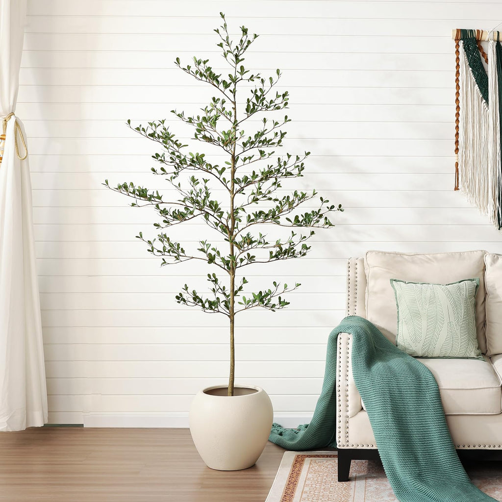 6ft Shady Lady Faux Tree, Artificial Black Olive Tree