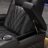 Home Theater Seating Tuscany 2025 3-Seat Power Recliner with Center Console