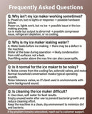 Ice Maker Countertop with Expandable 2.5L Ice Basket & 1.8L Water Tank, 9 Bullet Ice Cubes in 6 Mins, Portable Ice