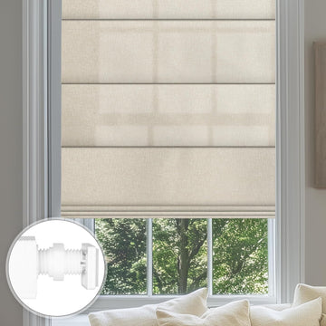 No Drill Roman Shades for Windows No Tools Roman Shades, UV Protection, Privacy, Thermal Insulation Roman Blinds