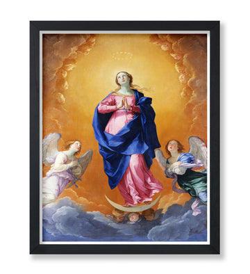 Master The Immaculate Conception Poster - Mother Mary Print - Baroque Art - Angel Art - Gift for Men & Women