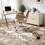 Abstract Living Room Rug 8x10 - Modern Washable Soft Thin Area Rug for Living Room Bedroom Under Dining Table