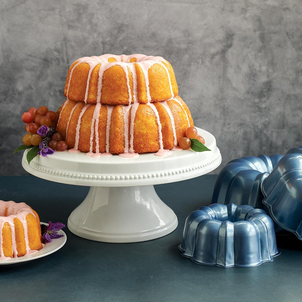Formed Bundt, Tiered 3-Piece Set, Twilight Blue