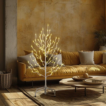 Lighted Twig Tree 3FT LED Artificial Tree for Decoration Inside and Outside Home Patio Wedding Festival Christmas