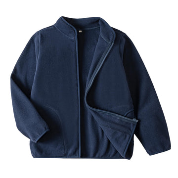 Toddler Boys Girls Fleece Jacket Lightweight Fall Spring