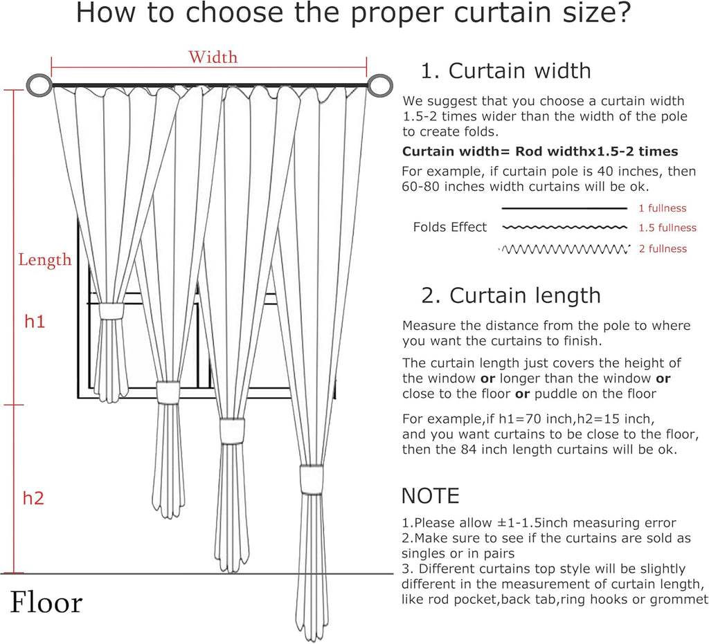 Natural Pinch Pleated Full Blackout Curtains Linen Blended Room Darkening Window Curtains for Living Room