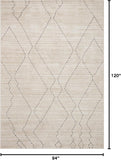 Loloi Darby Collection DAR-03 Sand/Charcoal 7'-10" x 10' Area Rug