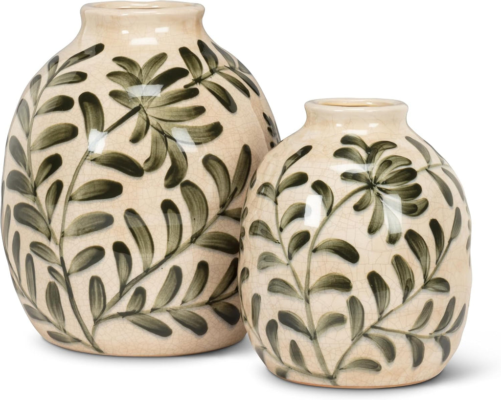 Collection Medium Frond Round Vase