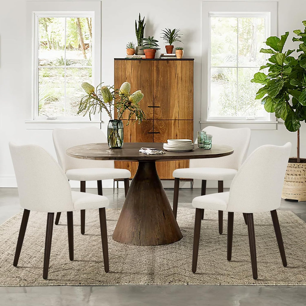 Upholstered Dining Chairs Set of 2
