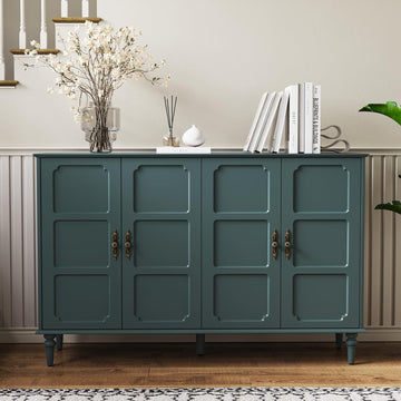 55 inch Mid Century Sideboard Buffet Cabinet with Storage