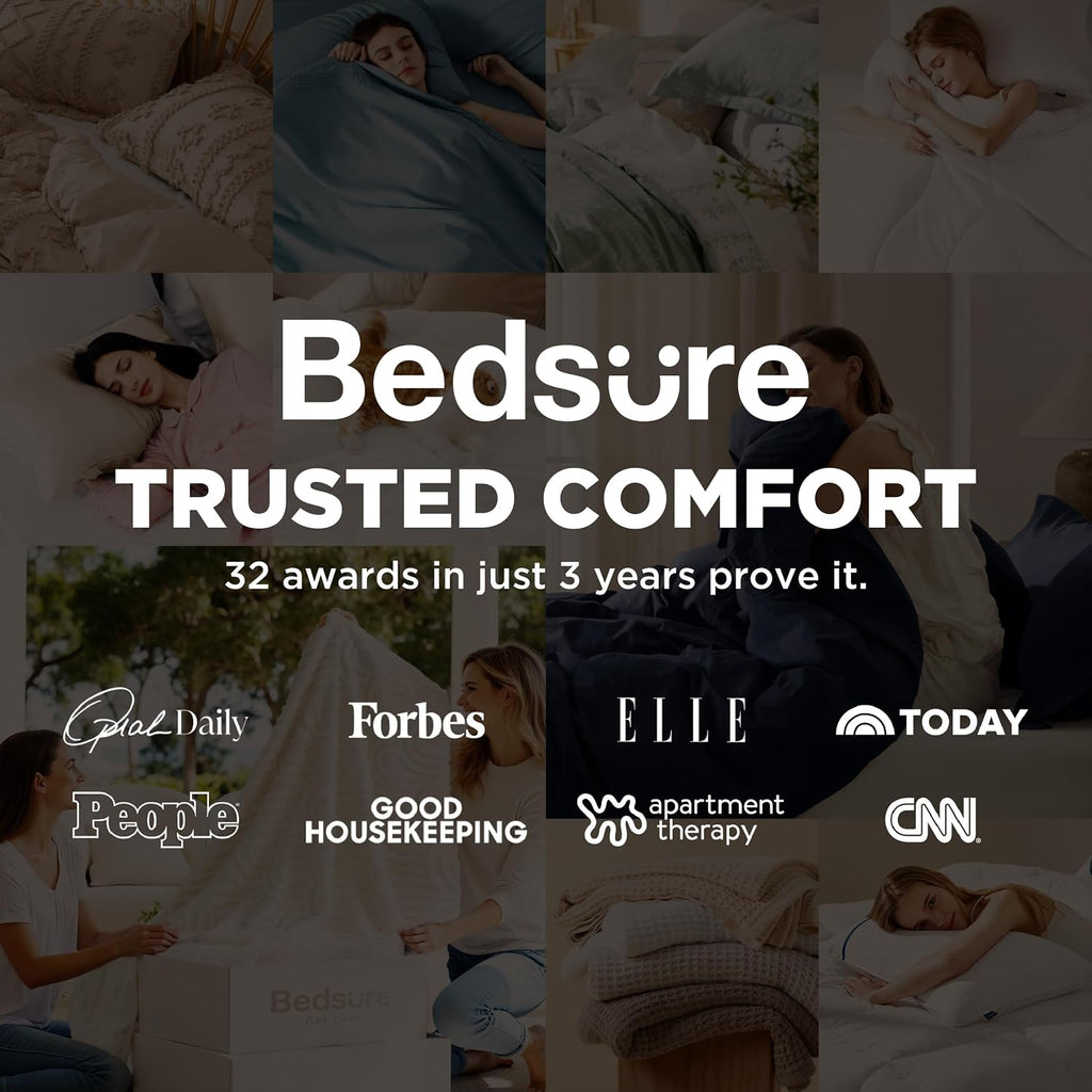 Boho Duvet Cover, Soft & Comfortable Elegant Design Boho Bedding for Decoration, Machine Washable Comforter