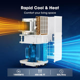 2026 Upgraded Portable Air Conditioners 10000 BTU, Smart Portable AC Unit with App & Remote Control, 4-in-1 Cooling
