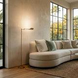 Leaf Pharmacy LED Reading Lamp, Dimmable Floor Lamp with Easy Rotation over Chair or Desks & Offices