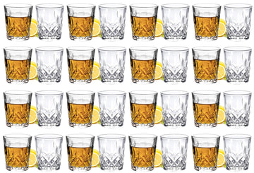 1.7 OZ Tequila Shot Glasses, Crystal Cordial Glasses (32)