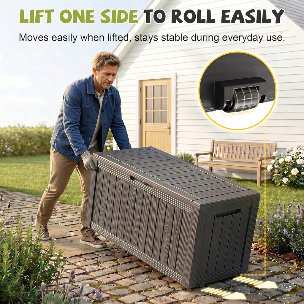 90 Gallon Outdoor Package Delivery Box with Lockable