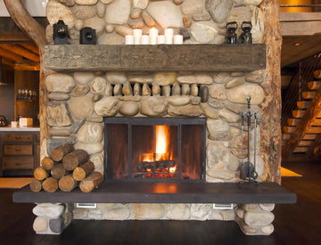6" 8" 60" Solid Rustic Hand Hewn Fireplace Beam Mantels Handcrafted Amish Artisans, Sustainably Sourced Pine