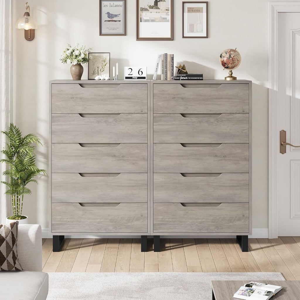 5 Dresser , 50.5" Vertical Dresser Drawer with Storage | dresser , freestanding vertical drawer with storage, wooden