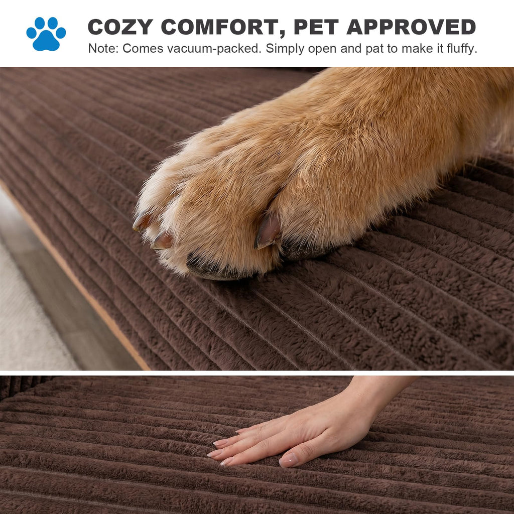 2 Pack Waterproof Couch Cover for Dogs for Sectional Sofa