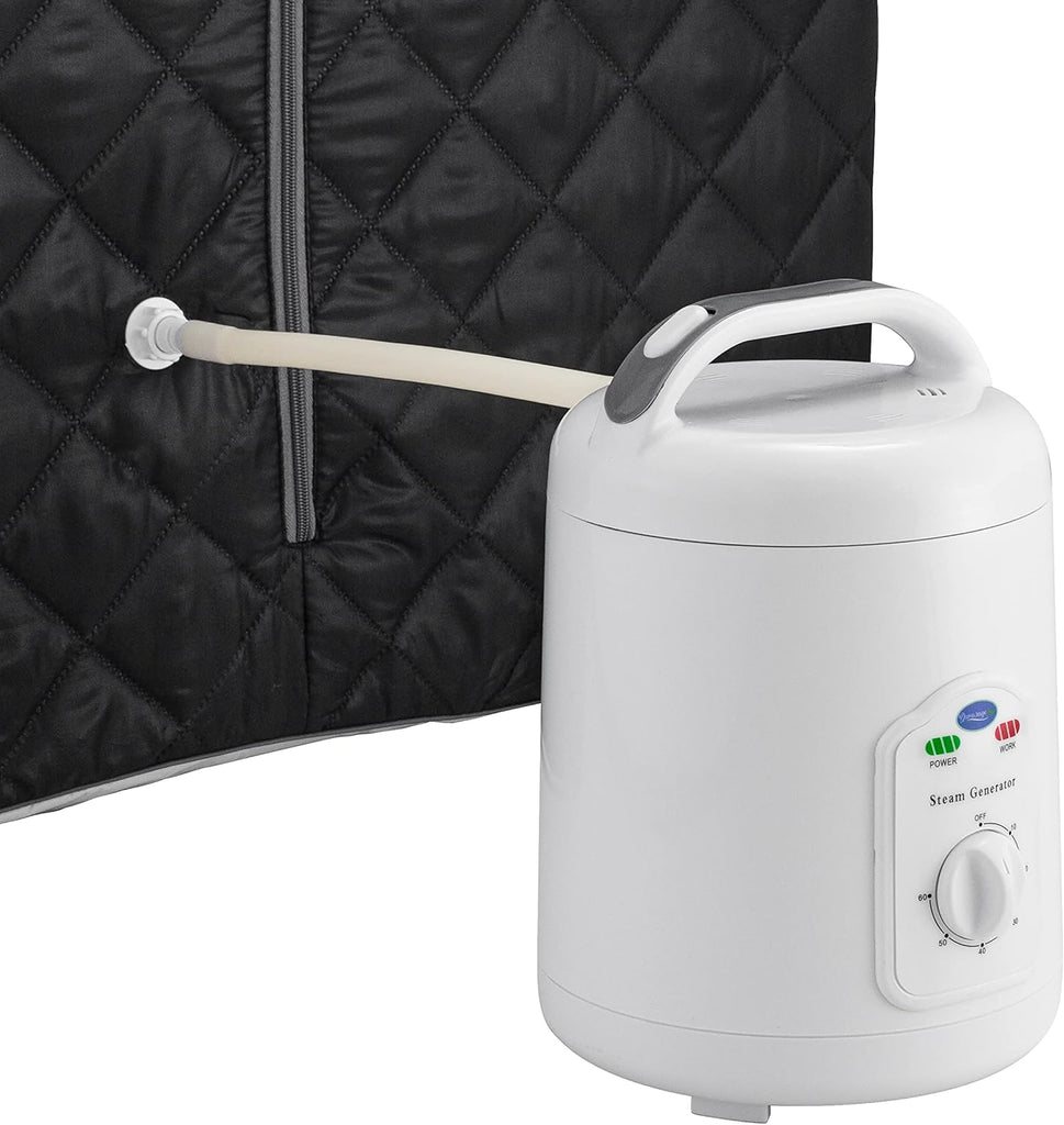 Lightweight Portable Personal Steam Sauna Spa for Relaxation at Home, 60 Minute Timer