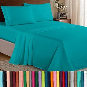Elegant Comfort Luxury Soft 1500 Premier Egyptian 4-Piece Premium Hotel Quality Wrinkle Resistant Coziest Bedding