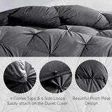 Premium Down Comforter Queen, Luxurious All Season Duvet Insert with Cotton Blended Fabric