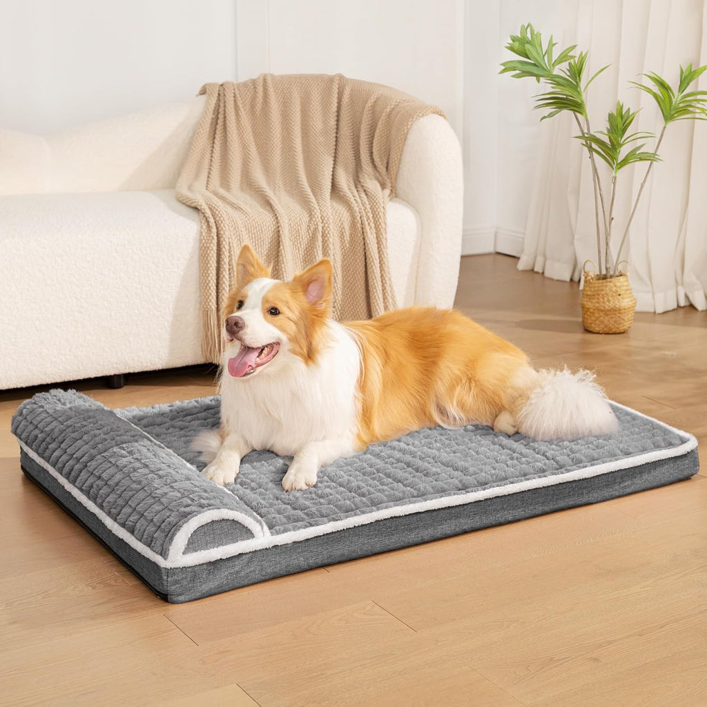 Orthopedic Dog Bed Large Sized Dog with Pillow 36''X24''