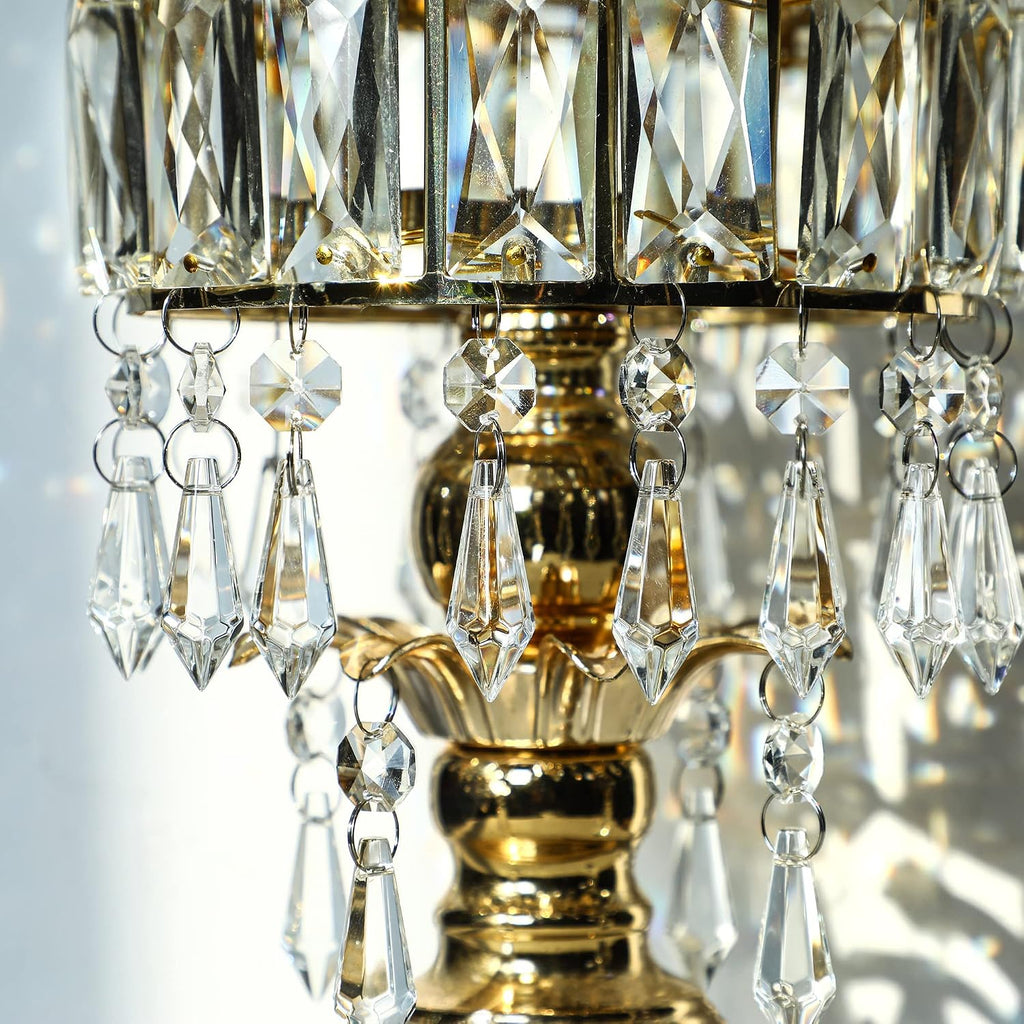 50Pack Clear Crystal Icicle Prism 2.4'' Glass Chandelier Crystals Pendant - Loose Beads Suncatcher for