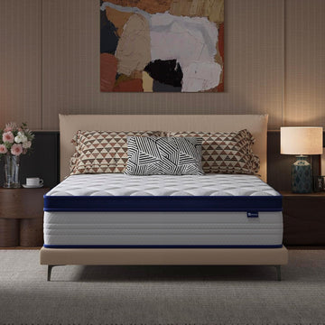SleepSphere 12 Inch King Size Mattress, King Mattresses with Smart Coil Spring Technology for Pressure Relief