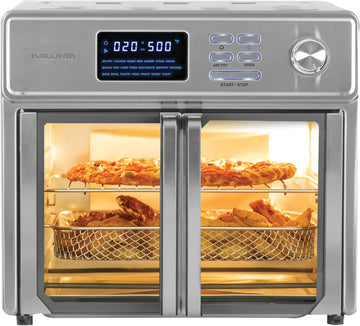 MAXX Air Fryer Oven, 26 Quart 10-in-1 Countertop Toaster Oven & Air Fryer Combo - Fry, Bake, Roast, Rotisserie, & More