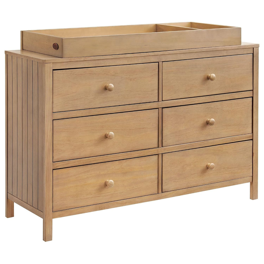 Everlee Changing Topper Honey Wood