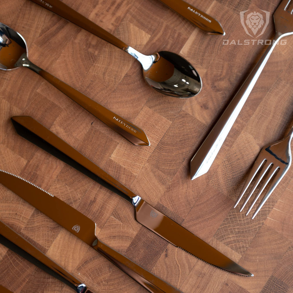 20-Pc Flatware Cutlery Set - High-Carbon Stainless Steel