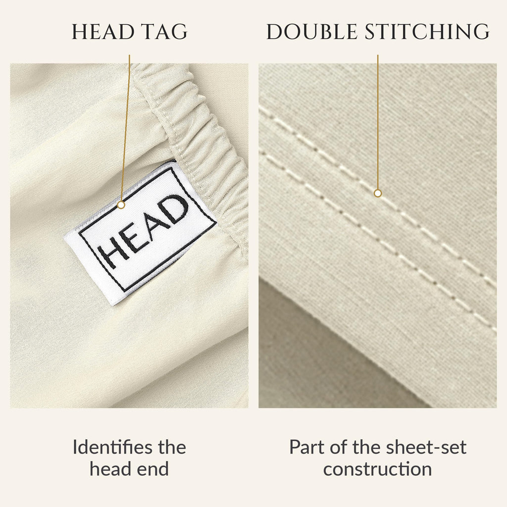 Heavyweight Egyptian Cotton Sheets, Split King
