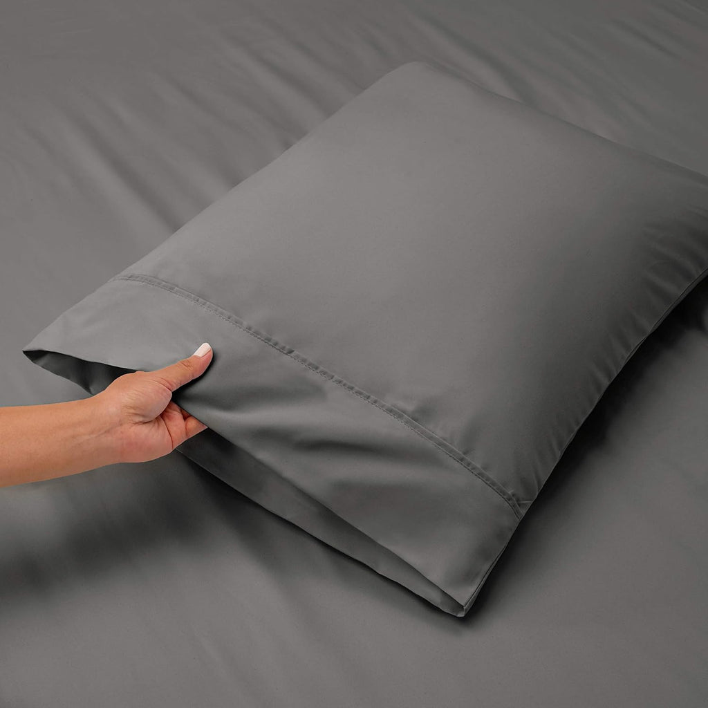 Sheet Set, 4 Piece Extra Deep Pocket (18-24 inches), Microfiber, Cooling, Hotel Luxury, Soft, Breathable