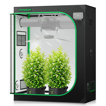 2x4 Grow Tent 48"x24"x60" High Reflective Mylar Tent