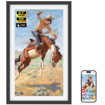 64GB Frameo 21.5" Digital Picture Frame Large WiFi Electronic Photo Frames