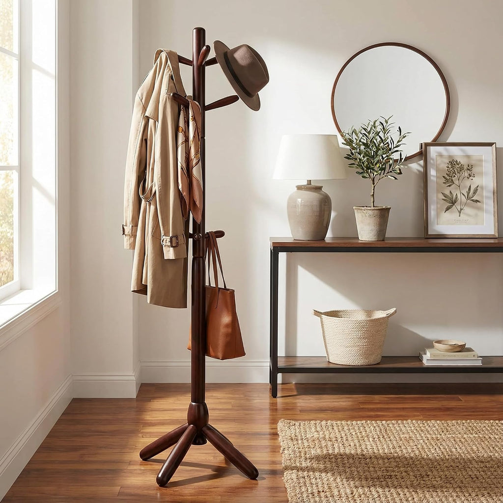 Phoebe Wooden Coat Rack