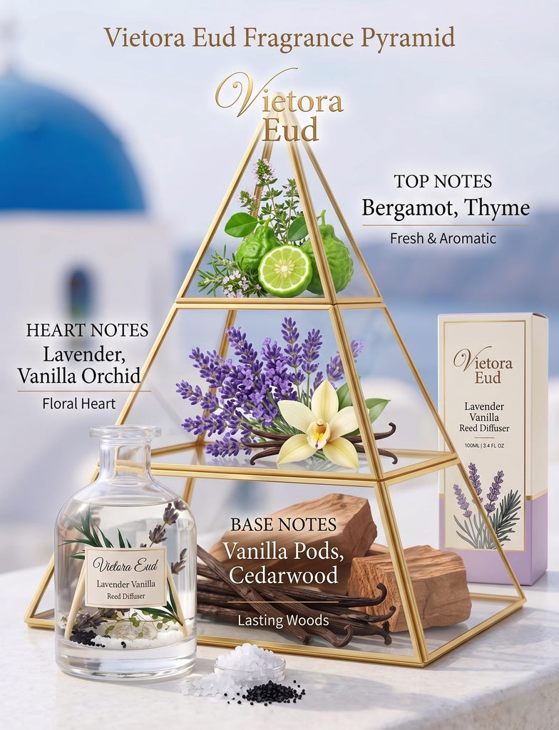 Lavender Vanilla Reed Diffuser, 3.4 Fl Oz