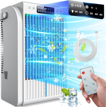 Portable Air Conditioners Fan,Evaporative Mini Room Air Conditioners
